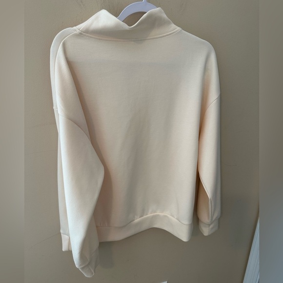 Aleumdr Sweatsuit Half Zip Pullover Long Sleeve Sweatshirt Jogger Pants Set L - Picture 3 of 12